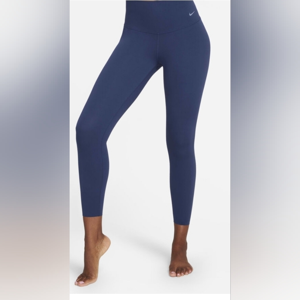 Nike Zenvy Dri-Fit Deep Blue Active Leggings